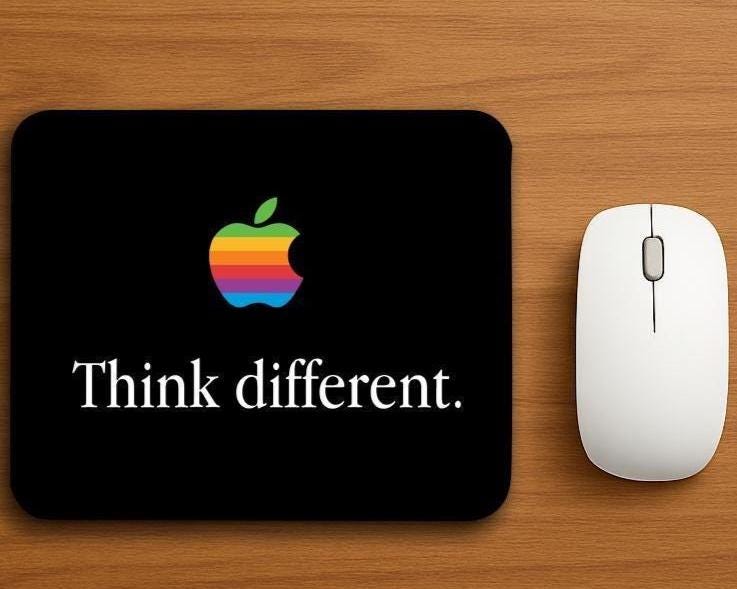 Apple Logo Mouse Pad - Etsy Finland