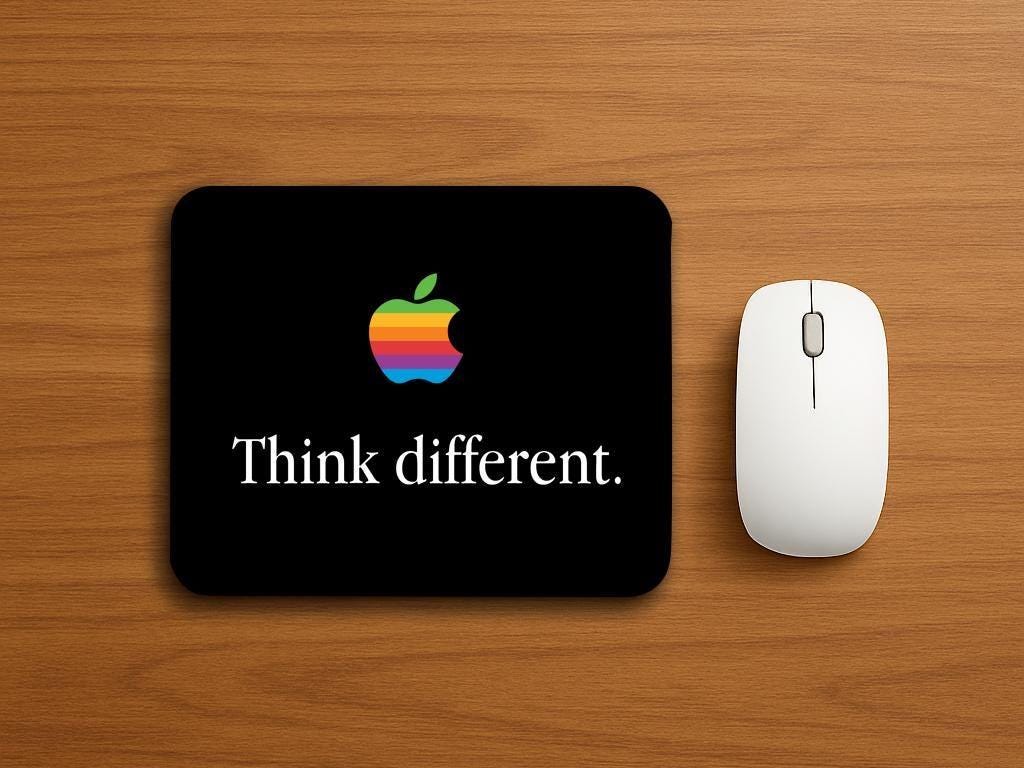 Apple Logo Mouse Pad - Etsy