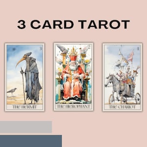 3-kaartentarot, begrijp je verleden, heden en toekomst: een gedetailleerde tarotlegging van 3 kaarten met persoonlijk advies