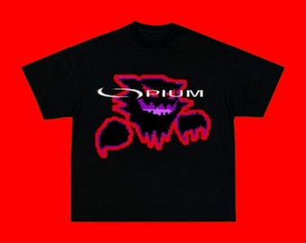 Opium Estética/ Pokemon Camiseta de gran tamaño, Impresión gráfica, Ropa de calle unisex.