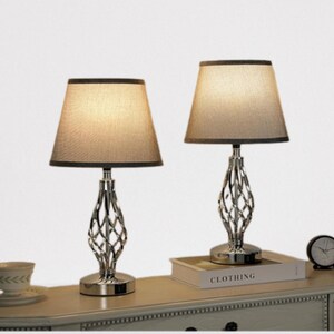 Usb Rechargeable Rétro Lampe de Chevet, Led Luminaires Lampe de Table Night  Light Mini Bureau