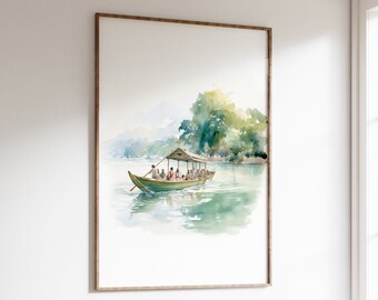 Barco de la Paz del Sur de Asia, Arte Desi, Arte mural, Imprimible
