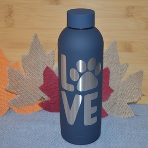 500ml Flasche aus Edelstahl mit Gravur