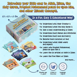 Islamic Books for Kids Kit | Islamic Stories of Prophets from Quran for Kids | Children Islamic Books for Babies & Toddlers