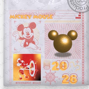 Mickey Mouse Shirt Design, Brutalist Disney Shirt, Steamboat Willie, Brutalist Mikey Mouse Shirt Design, Disney Png, Disney Mickey Svg