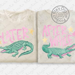 Funny Watercolor Crocodile PNG, Summer Break Design, Funny Sarcastic PNG, Last Day of School, Watercolor Reptile Teacher Gift