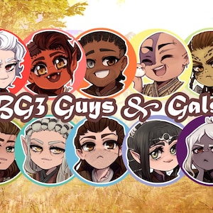 Baldur&#39;s Gate 3 Guys and Gals