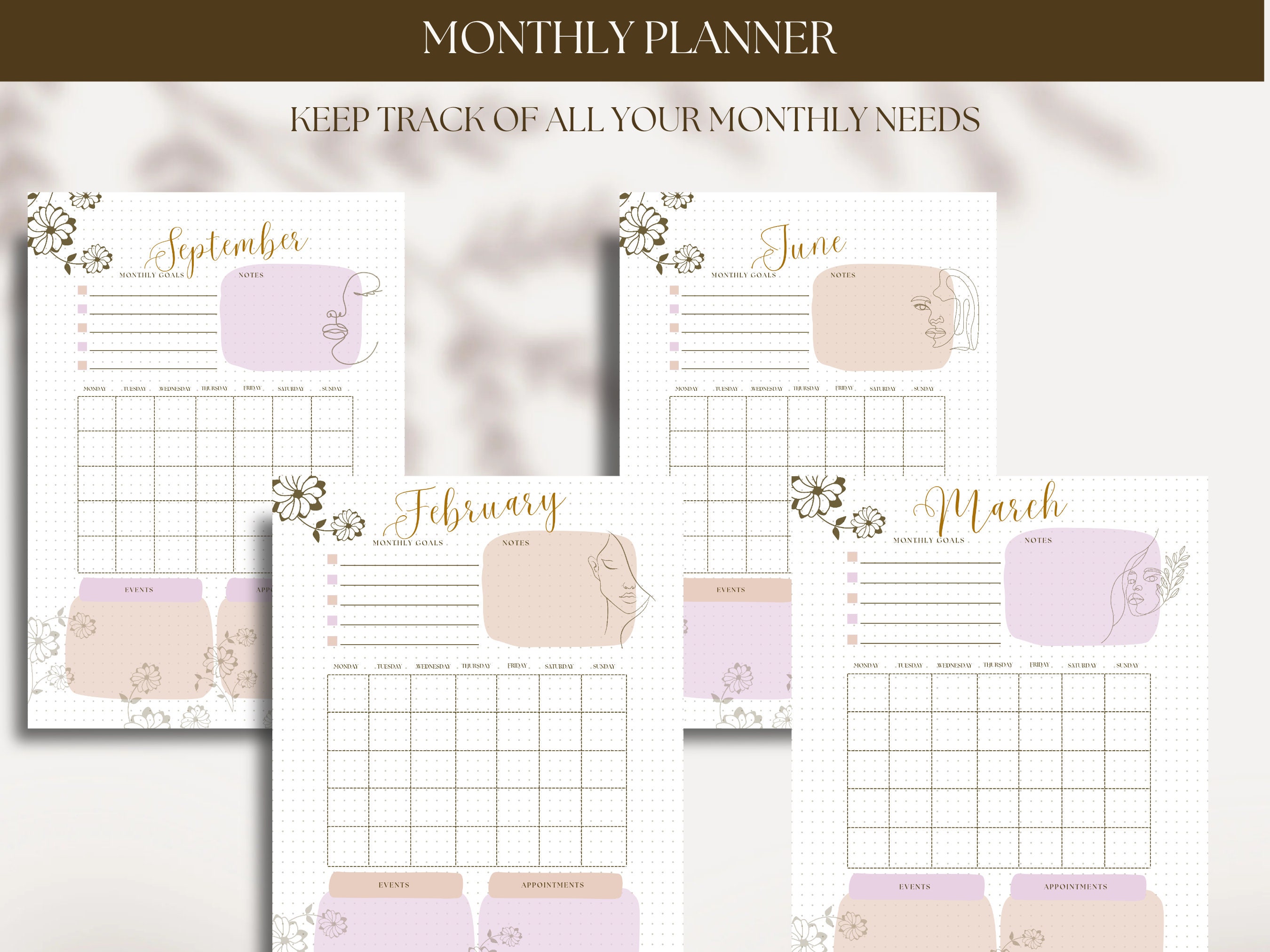 Bullet Journaling Printable Printable Journal Printable Planner Daily
