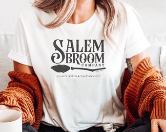 Salem Broom Company Halloween Shirt, Halloween Salem Witch Shirt, Halloween Salem Shirt, Witch Shirt, Witch Broom, Witches Shirt, Broomstick