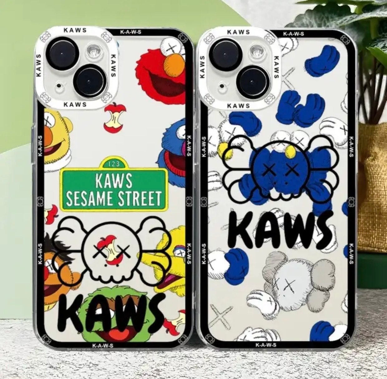 KAWS iPhone Case 7 8 Plus X XS Max XR 11 12 13 14 Pro Promax Etsy