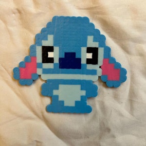 Imán Stich hecho con Perler Beads