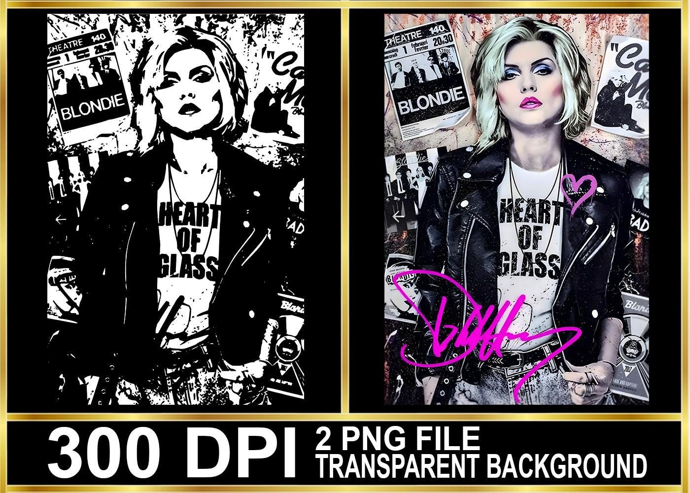 File Rock Blondie PNG File - Rock Music 2026 T-shirt Design (digital Download) - Etsy