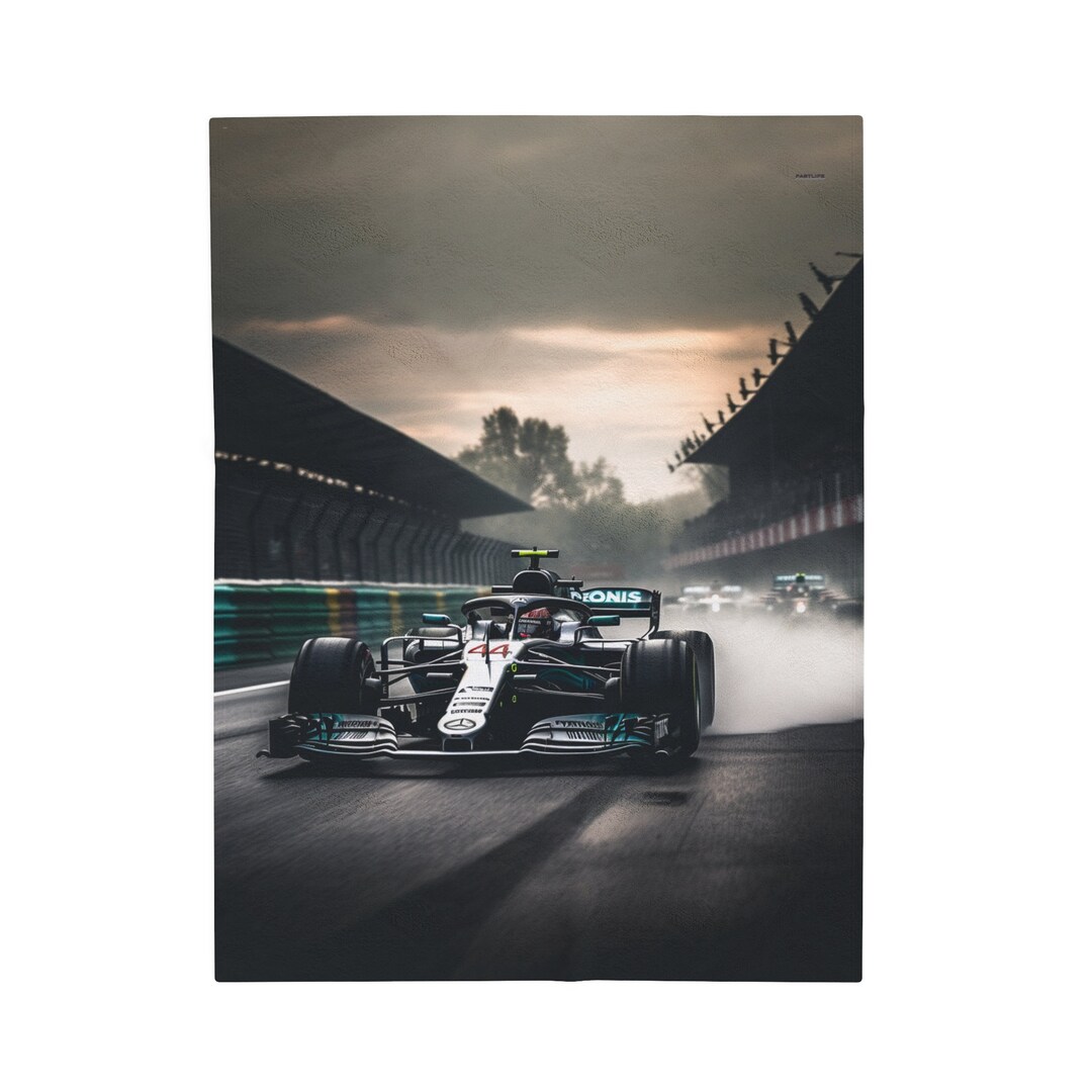 Mercedes F1 Blanket Mercedes Gift F1 Blanket F1 Fan F1 Mercedes Blanket