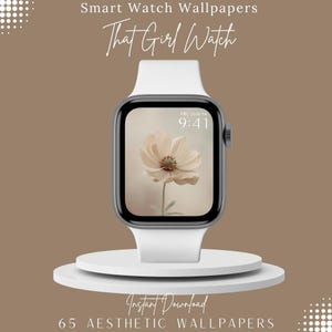 Sfondi per orologi THAT GIRL / Dove lo stile incontra la raffinatezza! Apple Watch / Samsung Galaxy / Quadranti estetici per orologi