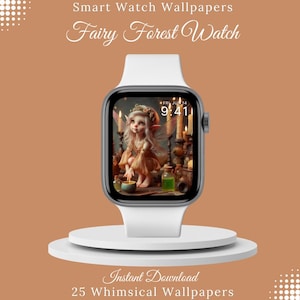 MÄRCHENWALD WATCH Wallpapers | Tauche ein in die Magie! Apfeluhr | Samsung Galaxy | Wunderliche Uhrengesichter