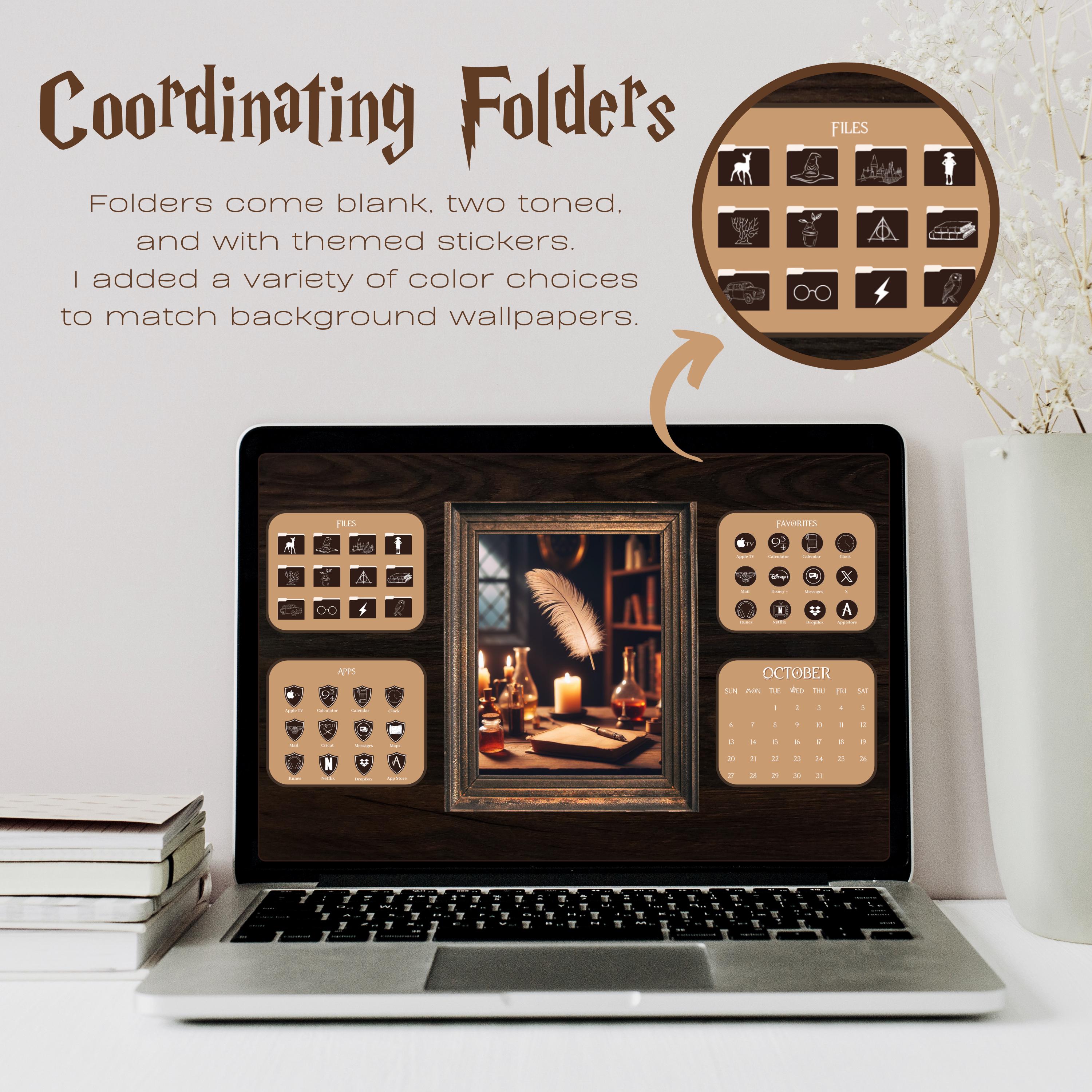 THE WIZARDING DESKTOP and Laptop Calendar Organizer 2025-2026 With ...