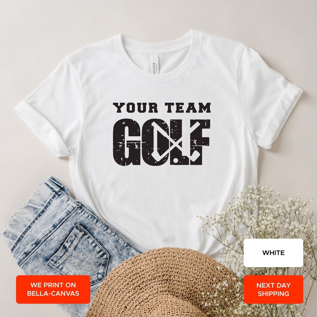 Personalized Golf Team Shirt Golf Player Shirt Golf Lover Etsy
