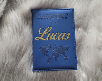 Protezione personalizzata per passaporto, custodia per passaporto, copertina per passaporto, custodia per passaporto
