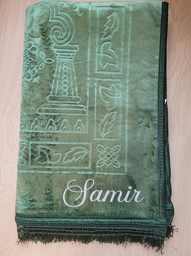 Coffret tapis de prière personnalisé, box cadeau pour Ramadan, cadeau Ramadan, cadeau Aid, cadeau eid image 6