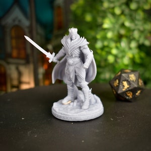 Knigth Magier Kämpfer Miniature Dungeons and Dragons Mini Hero DungeonQuest RPG Brettspiel Großes DnD Geschenk Dungeon Master Kritische Rolle 5e