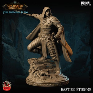 Human Assasin Rogue Miniature, Dungeons and Dragons Mini, Hero Dungeon Quest, RPG Board Game, Great DnD Gift, Dungeon Master, Critical Role