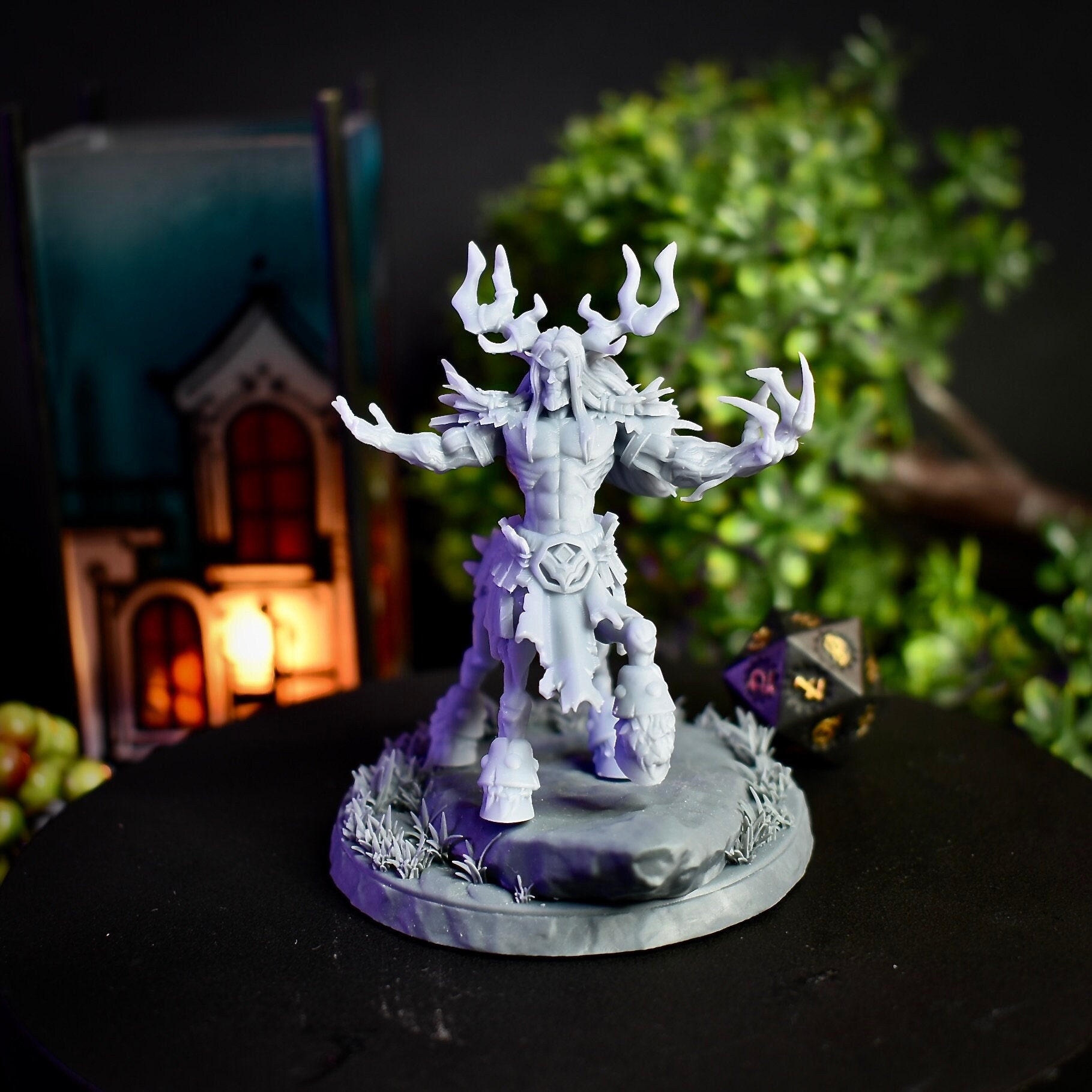 Miniatura Druido Femmina Della Foresta – Galaad Miniatures Per D&D E Giochi Di Ruolo 🧙‍♀️🍃 - Foto 5