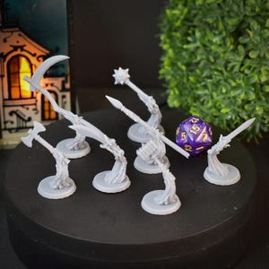 Spiritual Weapons DnD Miniature Dungeons and Dragons Mini Hero Dungeon Quest RPG Board Game Great DnD Gift Dungeon Master Critical Role 5e
