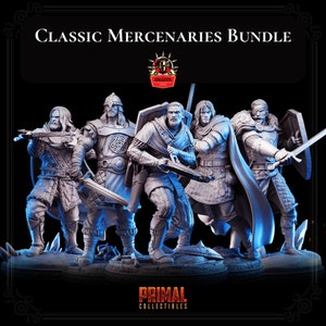 Miniature E Armi Originali Heroquest Morcar – Mercenari Henchman Games Workshop