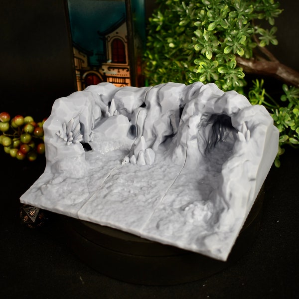 Grotte de glace des ténèbres glaciales, extension Masters of Hero Dungeon Quest, donjons et dragons, miniature D&D, jeu de table RPG, cadeau D&D 5e