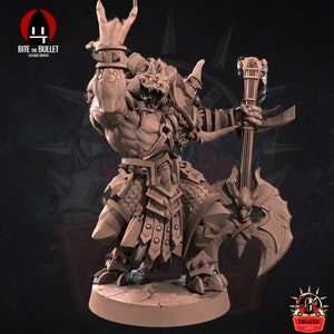 Dragonborn Hard Metal Bard Miniature Dungeons and Dragons Mini, Hero Dungeon Quest RPG Board Game, Great DnD Gift, 5e Dungeon Master