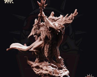Monster Hunter Miniature: 28/32/38mm Fantasy RPG Mini for DnD, TTRPG