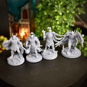 Death Knight Warrior Fighter DnD Enemy Miniatures Dungeons and Dragons Mini Hero Dungeon Quest RPG Board Game Great DnD Gift Dungeon Master