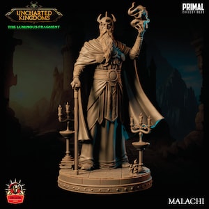 Human Wizard, Mage, Sorcerer Miniature, Dungeons and Dragons Mini, Hero Dungeon Quest, RPG Board Game, Great DnD Gift, Dungeon Master, 5e