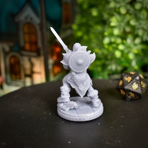 Orc Barbarian Warrior Knight Dnd Miniatures, Dungeons and Dragons Mini ...