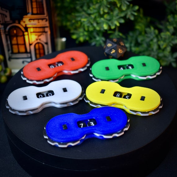 3D Printed Life Counter, HP Tracker: Gift for Dnd MTG Tabletop RPG Gamers - Etsy 3D Printed Life Counter, HP Tracker: Gift for Dnd MTG Tabletop RPG Gamers - Etsy