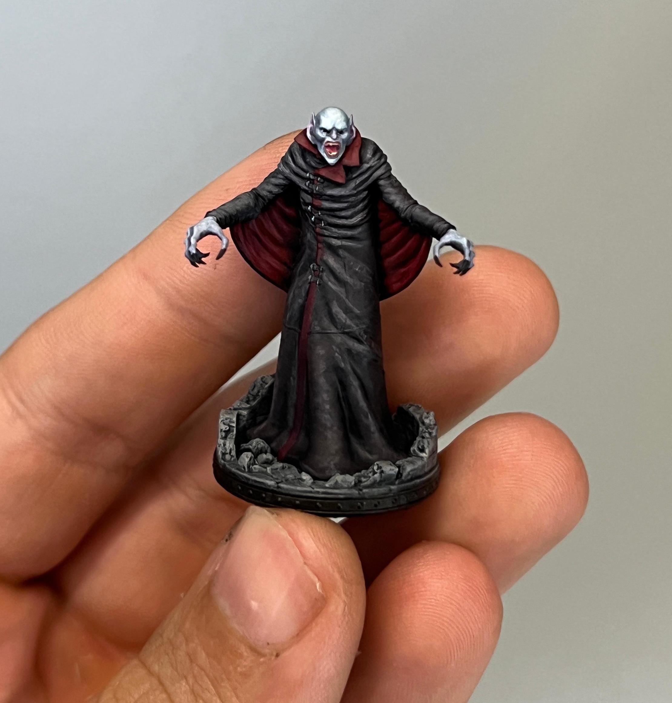 Nosferatu Mordrak Vampire Miniature: 28/32/38mm Fantasy RPG Mini