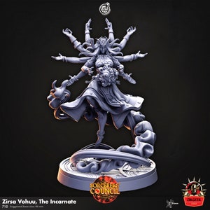 Time Wizard, Mage, Sorcerer Fighter Miniature Dungeons and Dragons Mini, Hero Dungeon Quest RPG Board Game Great DnD Gift 5e Dungeon Master
