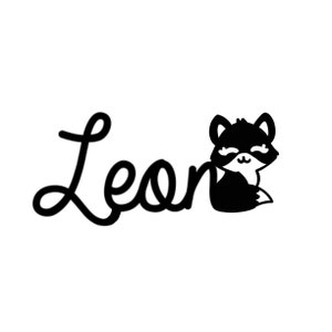 pegatina de nombre etiqueta personalizada para pegar en todas partes tienda en vinilo con letras de palabras o nombre para personalizar