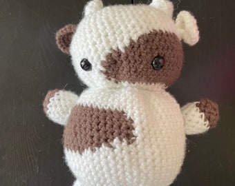 かぎ針編みの牛