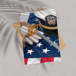 Navy Officer Greeting card