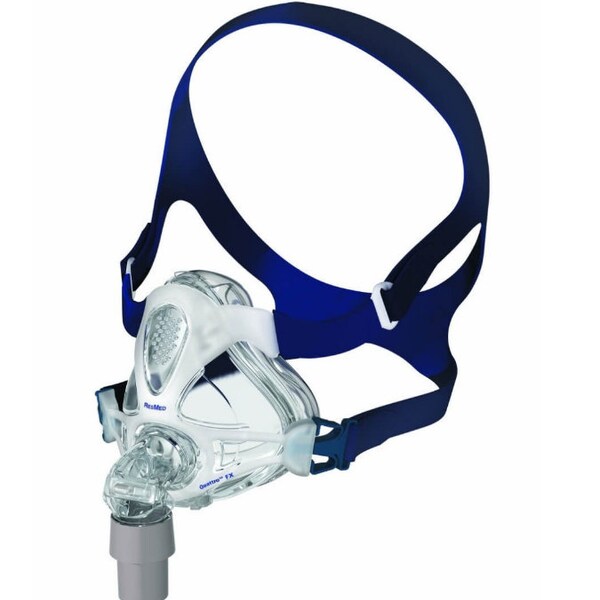 Resmed Quattro FX Vollgesichtsmaske mit Kopfbedeckung Medium, Referenznummer 61701