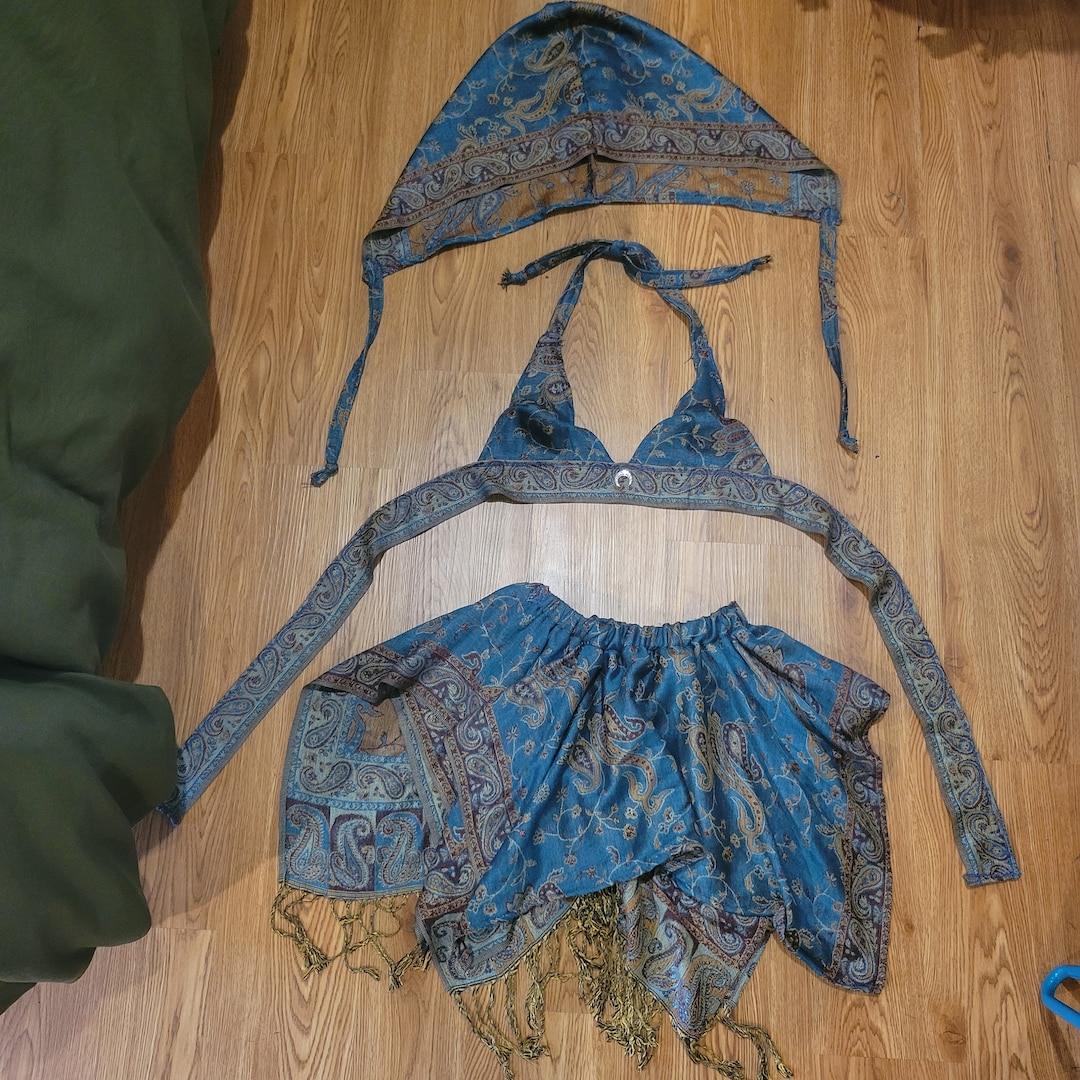 Cross-Strap Halter Fairy Costume with Skirt