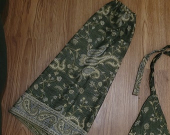 Pashmina Bell Sleeves, Summer Festival Outfit, forest fairy fae, rave, handmade