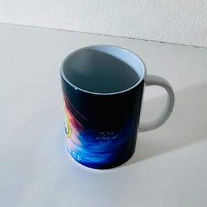 Taza de fútbol del Real Madrid / Cerámica de 15 oz, diseño vibrante imagen 12
