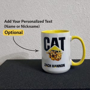 Caterpillar Engine Mug - 15 Oz Truck Fan Gift image 4