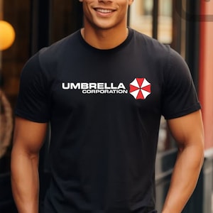 T-shirt unisexe Umbrella Corporation | Confort toutes saisons | Coton premium | Lavable en machine | Impressions technologiques DTF