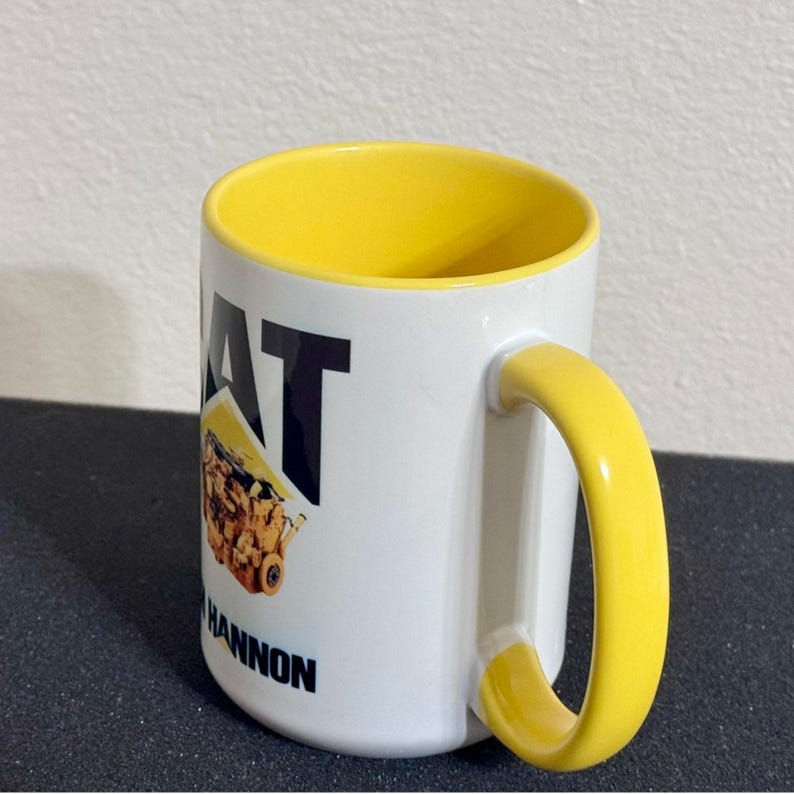 Caterpillar Engine Mug - 15 Oz Truck Fan Gift image 8