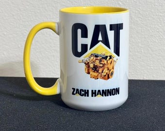 Caterpillar Engine Mug - 15 Oz Truck Fan Gift