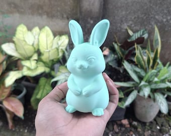 3D-afdrukbaar STL-model konijn