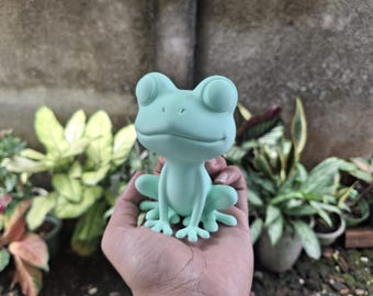 Stylized Frog 3D Printable Model